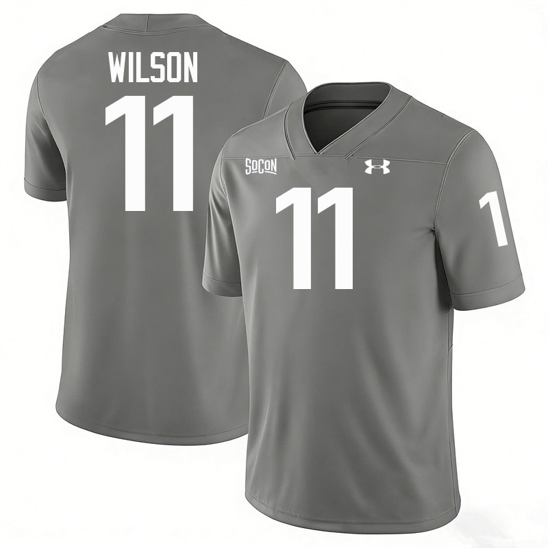Virginia Military Institute Keydets #11 Chandler Wilson College Football Jerseys,Uniforms-Grey Virginia Military Institute Keydets #11 Chandler Wilson College Football Jerseys,Uniforms-Grey